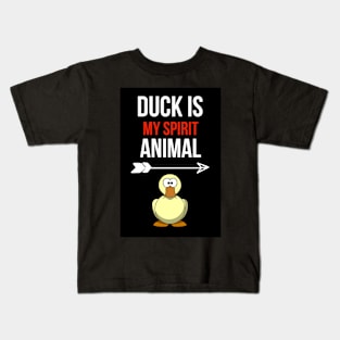 Duck Is My Spirit Animal Kids T-Shirt